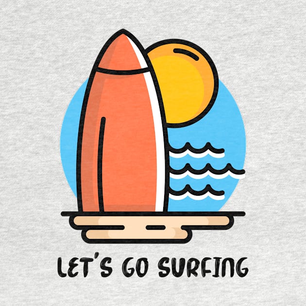 Let's Go Surfing by VEKTORKITA